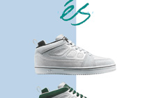 éS Footwear premiere ad featuring SLB designed by Sal Barbier 1995
