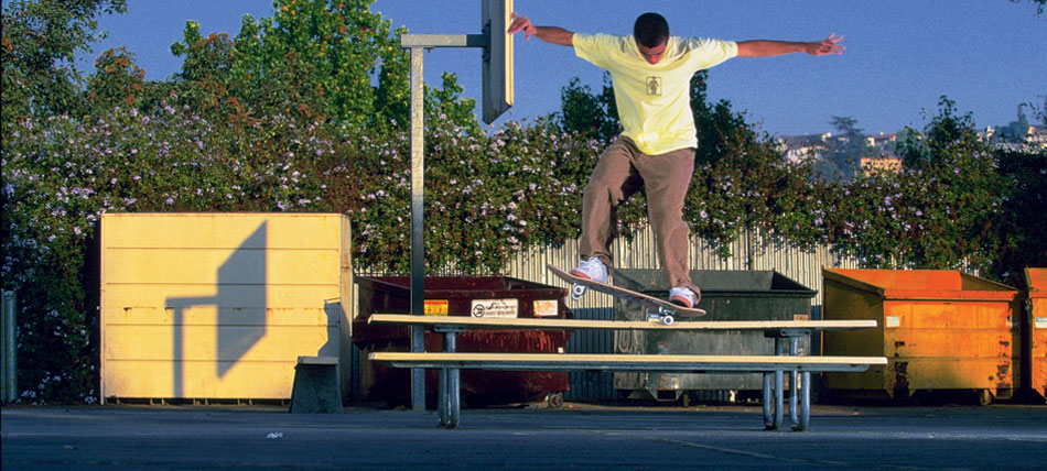 Eric Koston was a prodigy and can do anything he wants to on a skateboard