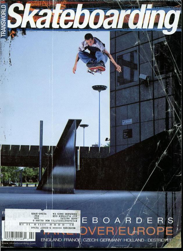 Rick McCrank, TransWorld Skateboarding, February 2000.