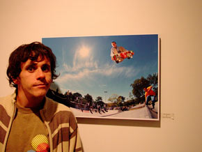 Rick in front of Rick, Rick McCrank times two.