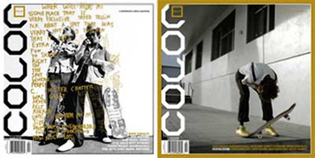 Rick McCrank freaks out on the cover of Color.