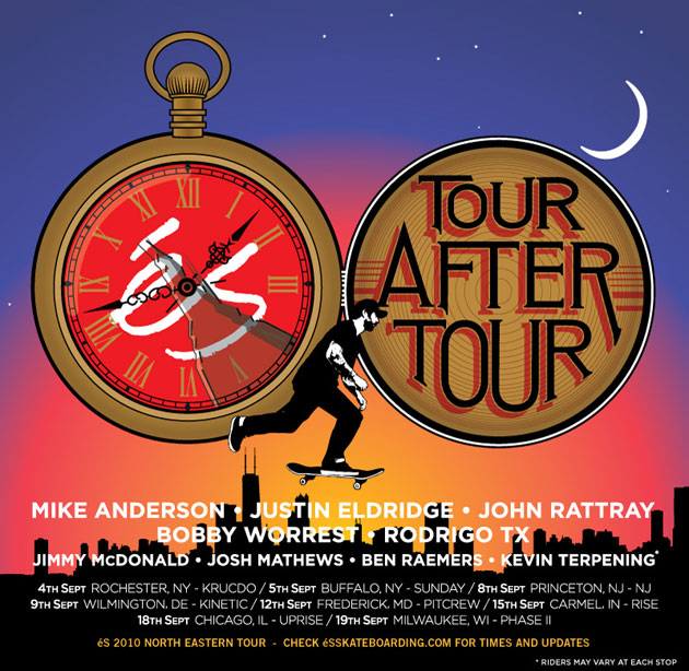 éS Tour After Tour poster